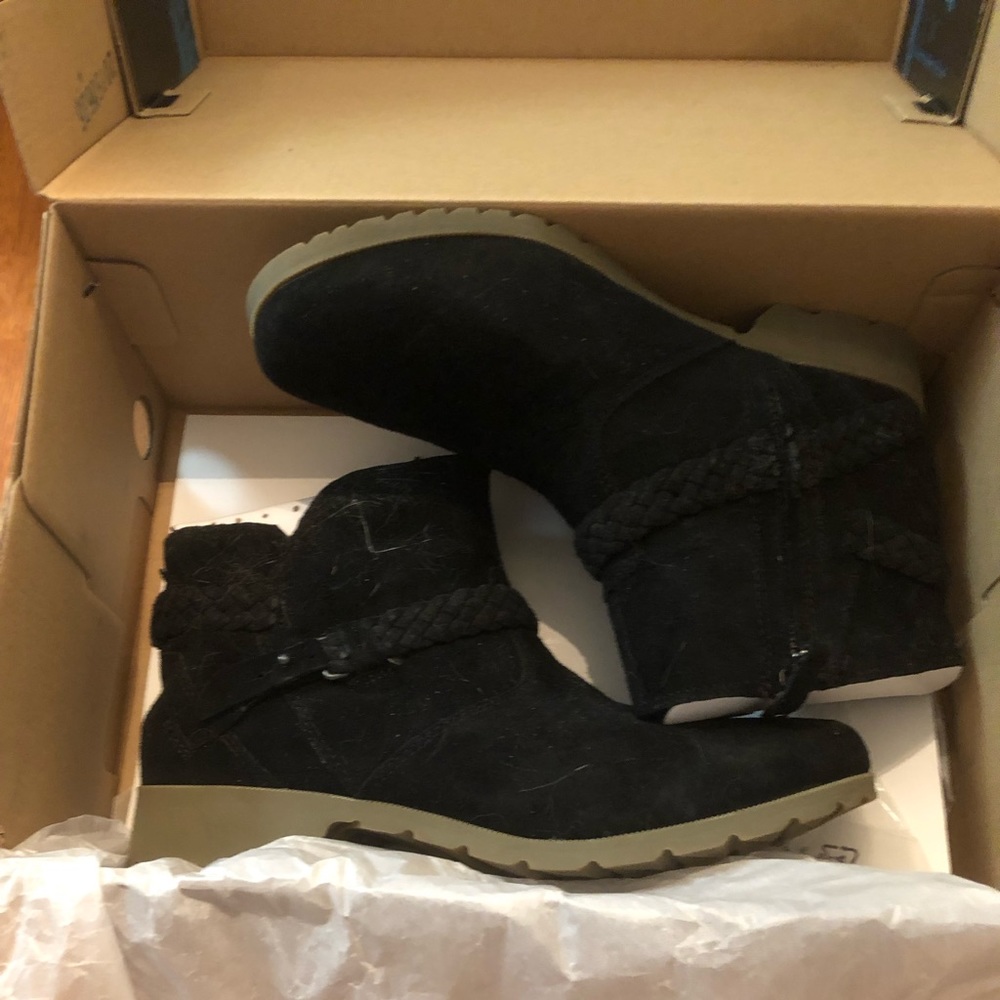 Teva Suede Ankle Booties (water resistant)